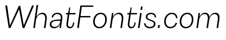 Astrid Grotesk Light Italic