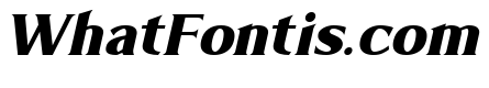 Limonata Extra Bold Italic