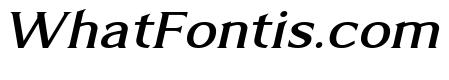 Limonata Extended Medium Italic