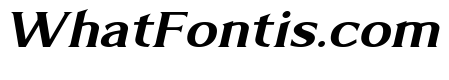 Limonata Extended Bold Italic