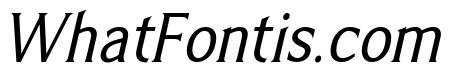 Limonata Condensed Regular Italic