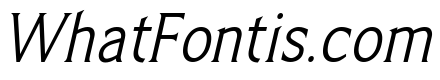 Limonata Condensed Light Italic