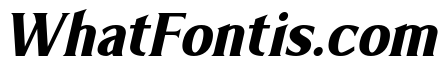 Limonata Condensed Bold Italic