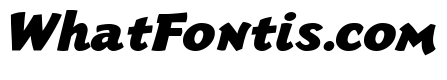 HUGS Extra Bold Italic
