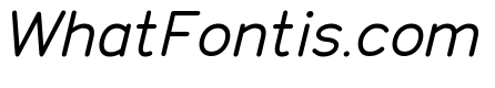 Chankfurter Regular Italic