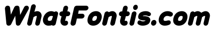 Chankfurter Extra Bold Italic