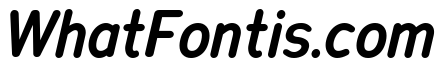 Chankfurter Condensed Semi Bold Italic