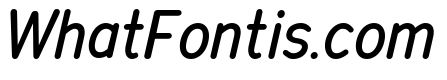 Chankfurter Condensed Medium Italic