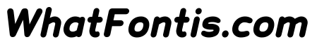 Chankfurter Bold Italic