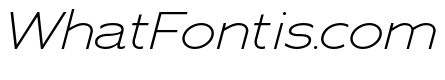 Adrianna Extended Light Italic