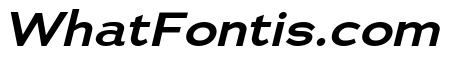 Adrianna Extended Demi Bold Italic