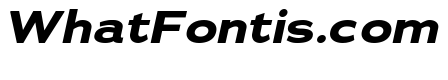 Adrianna Extended Bold Italic