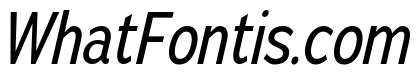 Adrianna Condensed Regular Italic