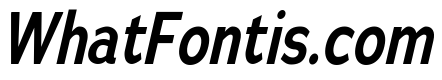 Adrianna Condensed Demi Bold Italic