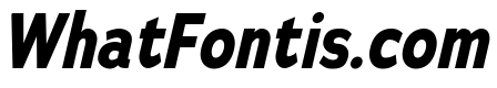 Adrianna Condensed Bold Italic