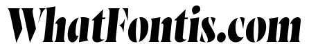 Wayfinder Stencil Extra Bold Italic