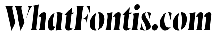 Wayfinder Stencil Demi Bold Italic