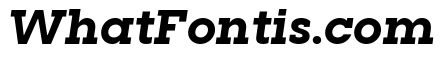 Visby Slab Extra Bold Oblique