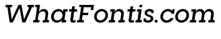 Visby Slab Demi Bold Oblique