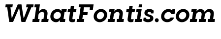 Visby Slab Bold Oblique