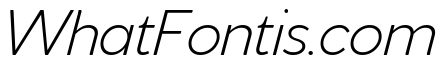 Venti Light Italic