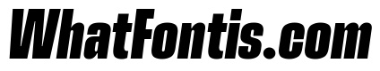 Vanguard Extra Bold Oblique