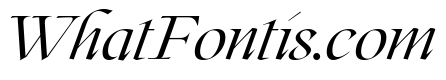 Roxborough Thin Italic