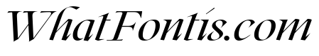 Roxborough Regular Italic