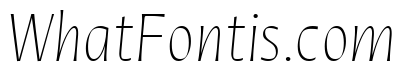 Quiverleaf Light Italic