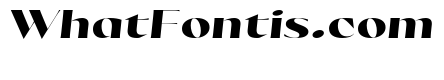 Olivette Extra Bold Italic