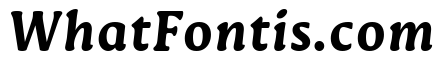 Novaletra Serif Bold Italic