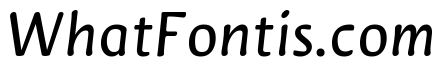 Novaletra Sans Light Italic
