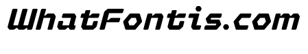 Hexaframe Extra Bold Oblique