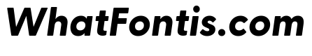 Greycliff Extra Bold Oblique