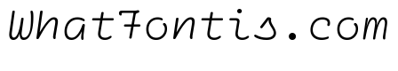 Ellograph Thin Italic