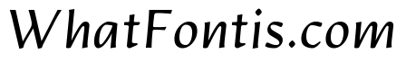 Artifex Hand Regular Italic