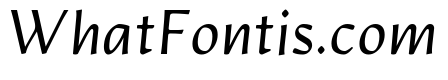 Artifex Hand Light Italic
