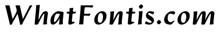 Artifex Hand Heavy Italic