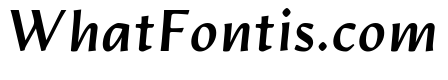Artifex Hand Extra Bold Italic