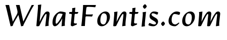 Artifex Hand Demi Bold Italic