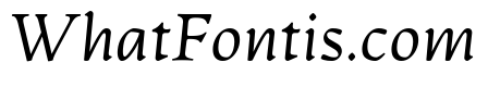 Artifex Extra Light Italic