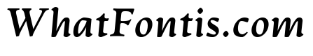 Artifex Extra Bold Italic