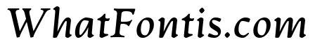 Artifex Demi Bold Italic