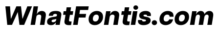 Articulat Extra Bold Oblique