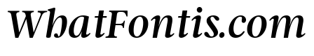 Argent Regular Italic