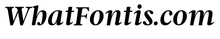 Argent Demi Bold Italic