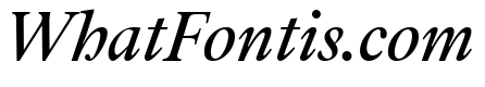 Addington Regular Italic