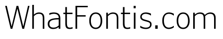Verdana Pro Condensed Light