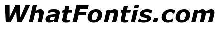 Verdana Pro Bold Italic