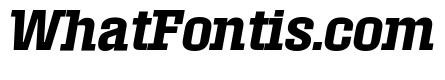 Roster Narrow Semi Bold Italic
